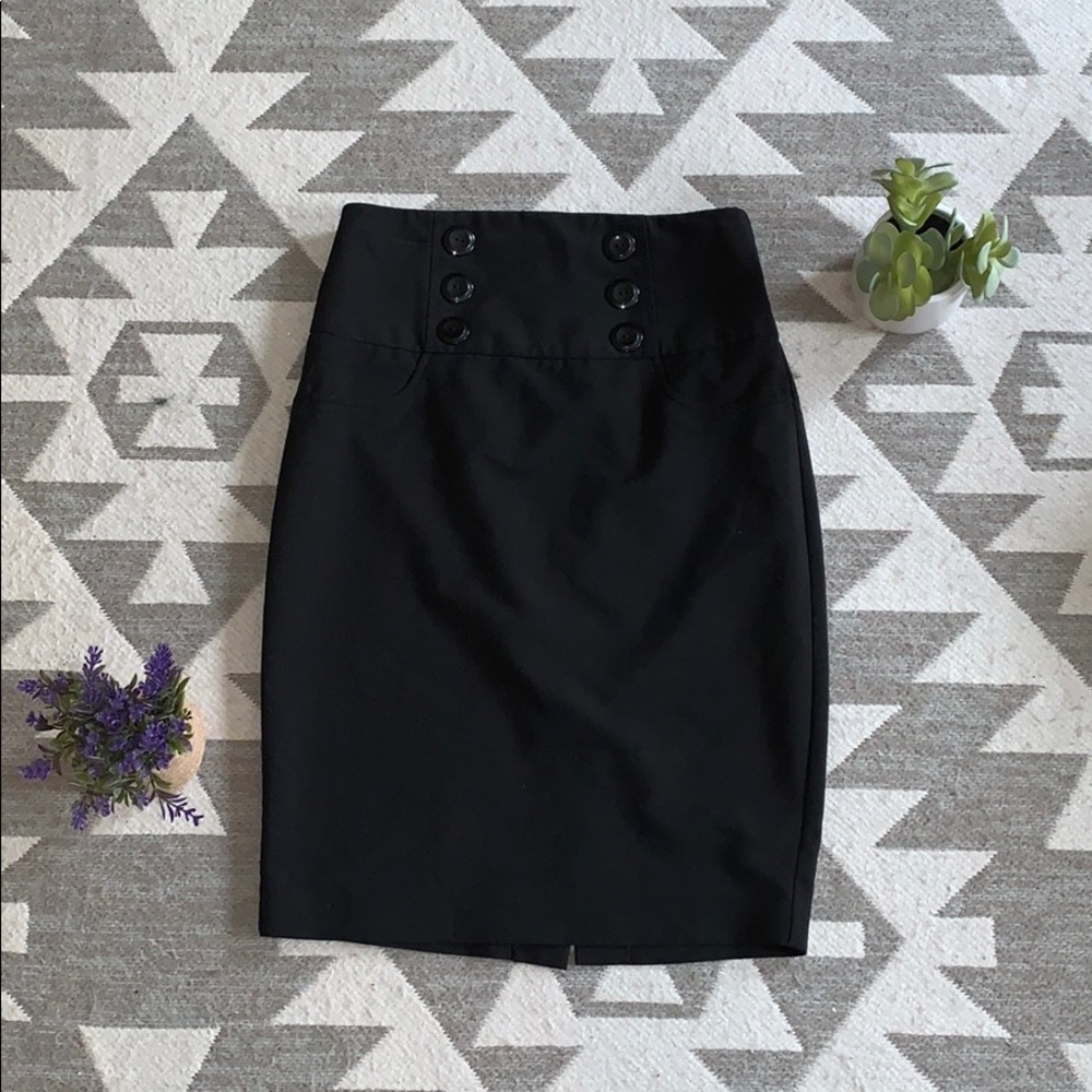 Black dress skirt